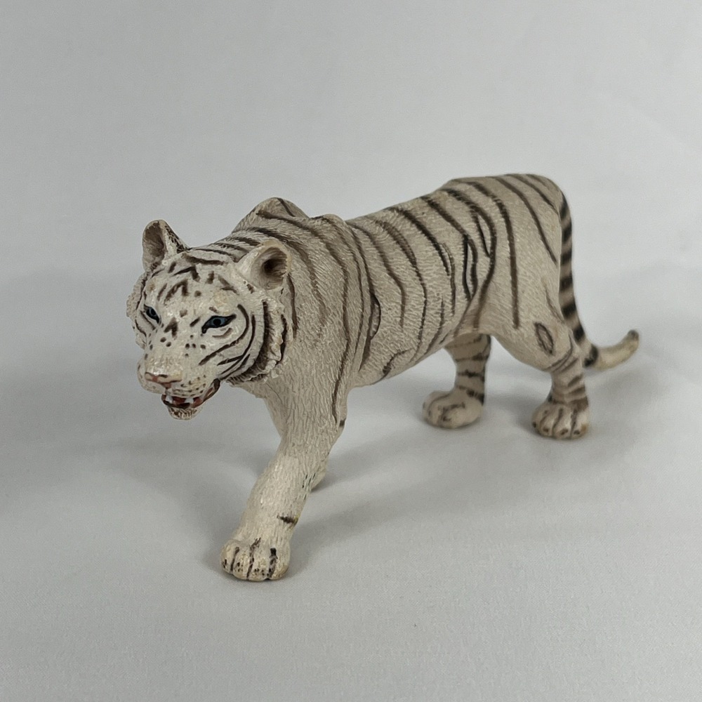 Schleich White Siberian Tiger Big Cat Wildlife Figure 2007 Retired‎ Male